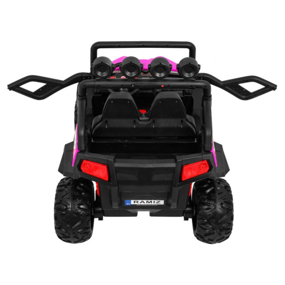 Elektromos négykerekű jármű Inlea4Fun Buggy 4x4 LIFT - Rózsaszín