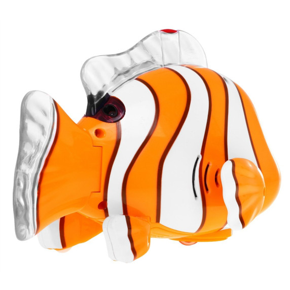 Utekajúca rybička so svetelnými a zvukovými efektmi CLEVER CLOWNFISH Inlea4Fun
