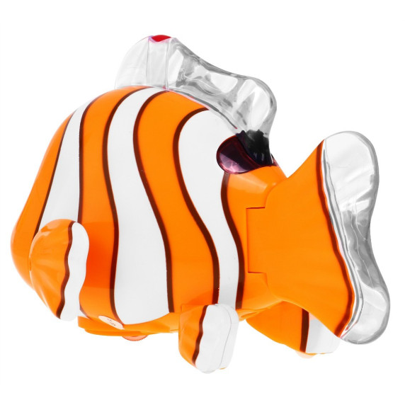 Utekajúca rybička so svetelnými a zvukovými efektmi CLEVER CLOWNFISH Inlea4Fun