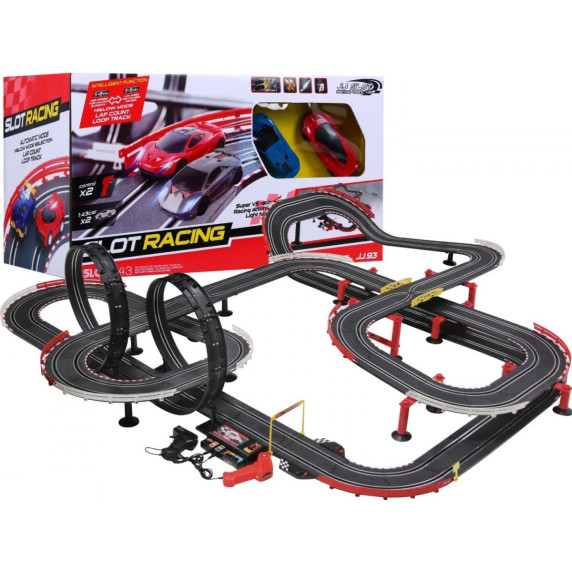 Autópálya 1:43 Inlea4Fun SLOT RACING Giant