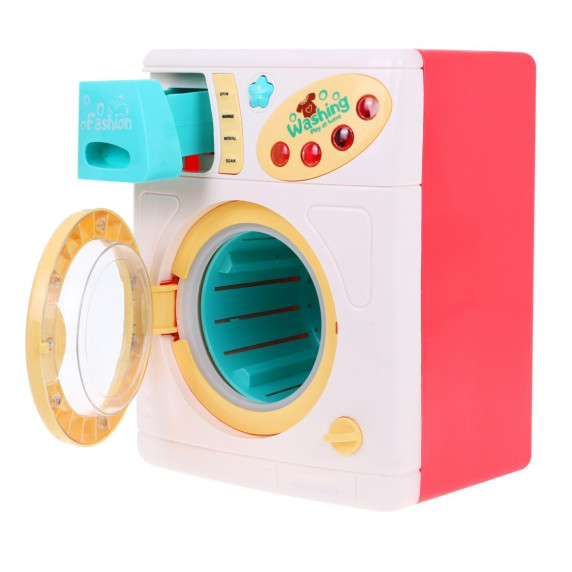 Detská práčka Inlea4Fun WASHER SET - ružová