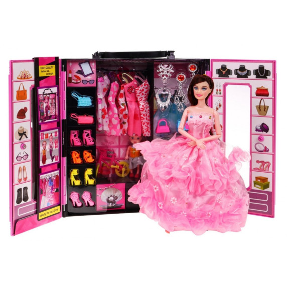 Păpușă pentru copii cu accesorii - Inlea4Fun BEAUTY GIRL