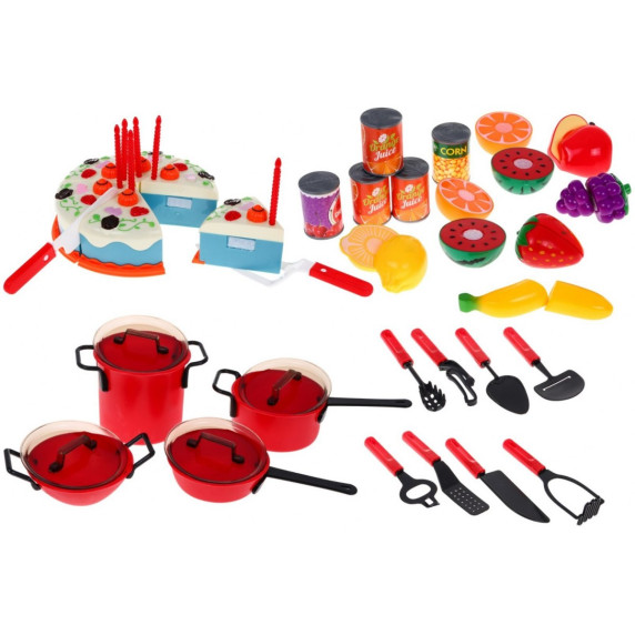 Konyhai edénykészlet Inlea4Fun THE BEST GIFT - 42 db kiegészítővel