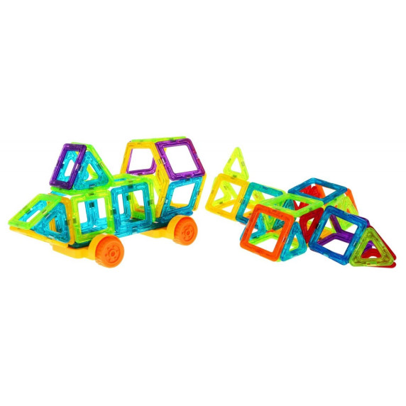 Mágneses építőjáték 128 db Inlea4Fun MINI MAGICAL MAGNET