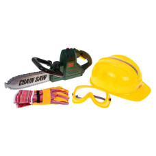 Ferăstrău de jucărie cu accesorii - Inlea4Fun CHAIN SAW - 