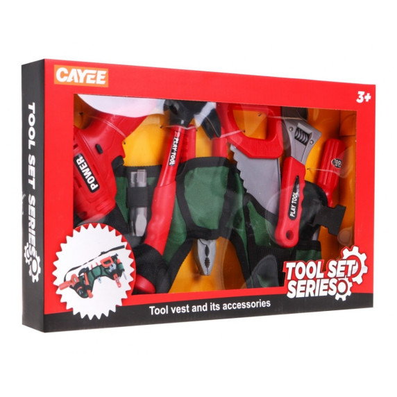 Szerszámos öv szerszámokkal Inlea4Fun TOOL SET SERIES 