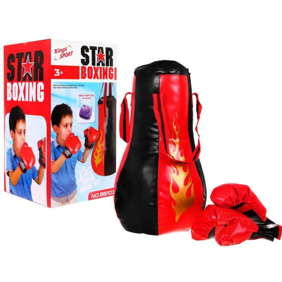 Súprava na boxovanie pre deti Inlea4Fun STAR BOXING