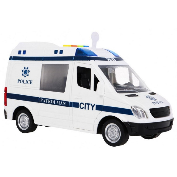 Mentőatuó hang- és fényhatásokkal 22 cm Inlea4Fun City Service 