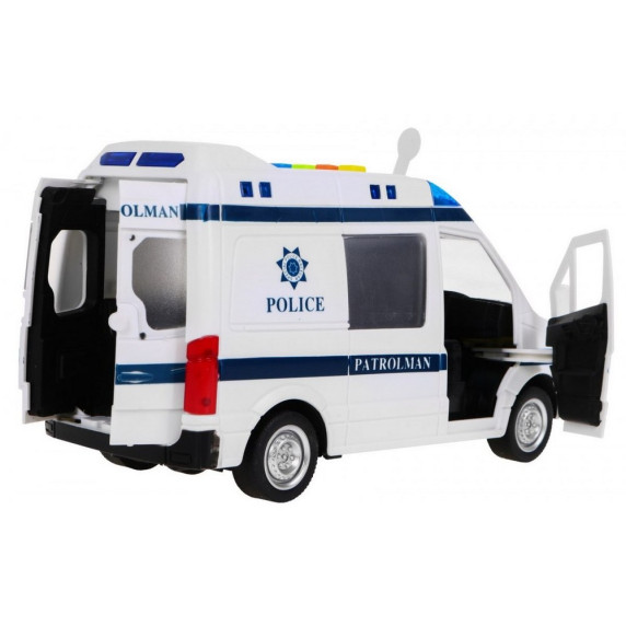 Mentőatuó hang- és fényhatásokkal 22 cm Inlea4Fun City Service 