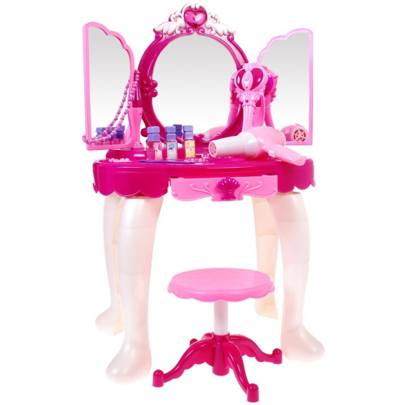 Szépítkező asztal Inlea4Fun GLAMOR MIRROR