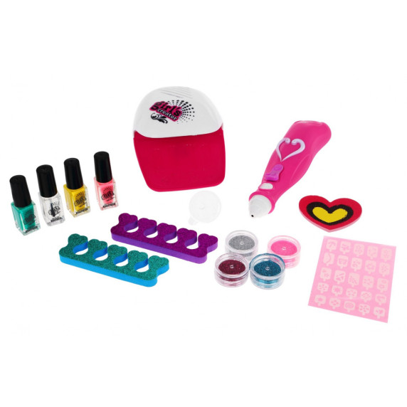 Körömdíszítő szett gyerekeknek Inlea4Fun NAIL ART STUDIO ZDZ.MBK-359