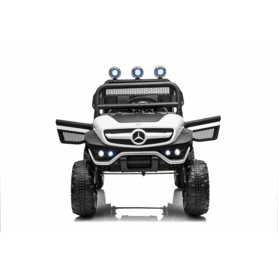 Mașină electrică - alb - Mercedes BENZ UNIMOG