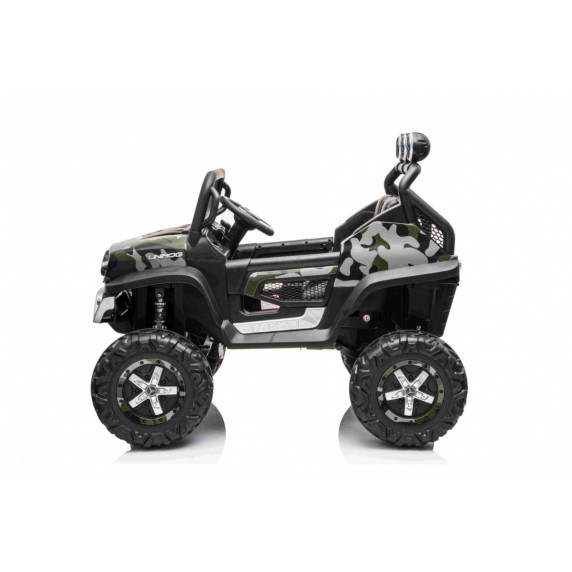 Mașină electrică - negru - Mercedes BENZ UNIMOG
