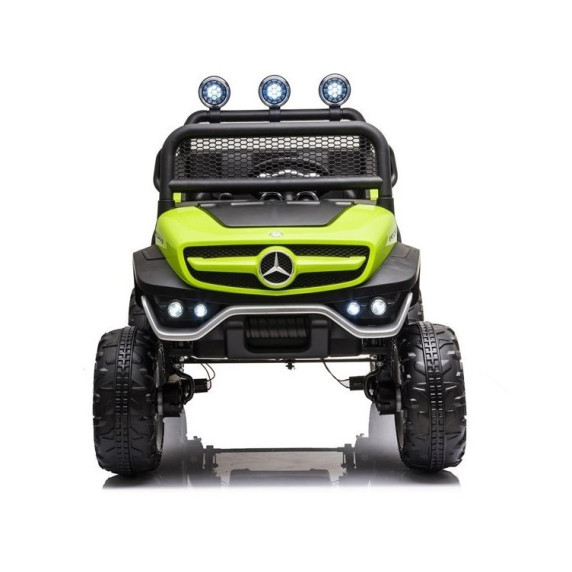 Elektromos négykerekű jármű Mercedes BENZ UNIMOG - Zöld