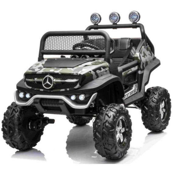 Mașină electrică - negru - Mercedes BENZ UNIMOG