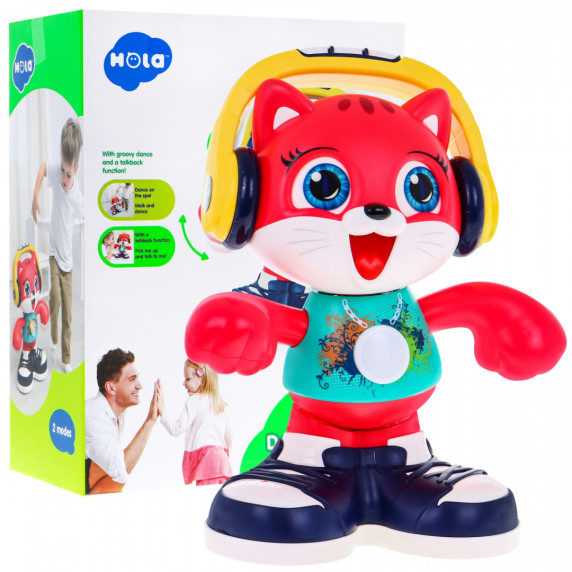 Interaktiv táncoló macska HOLA Dancing Cat