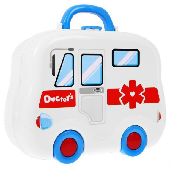 Orvosi játékszett bőröndben Inlea4Fun KIDS DOCTOR