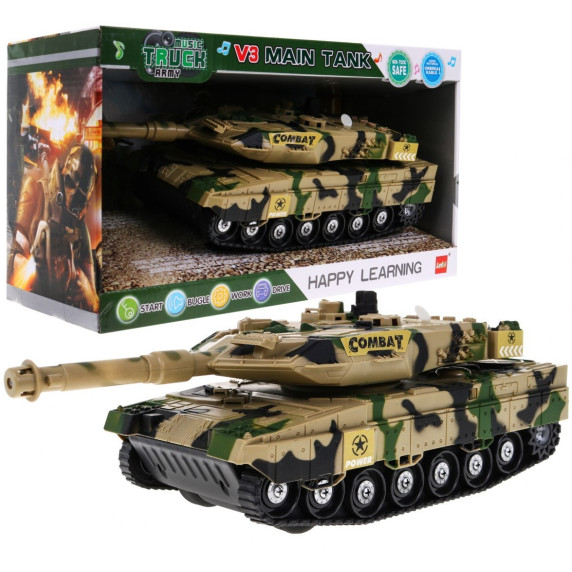 Tank Inlea4Fun Main Tank Combat - sárgás terepmintával