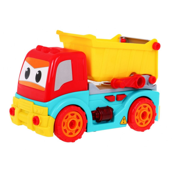 Camion demontabil cu scule, efecte sonore și luminoase Inlea4Fun