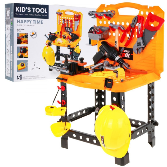 Gyerek munkaasztal szerszámokkal Inlea4Fun KID'S TOOL