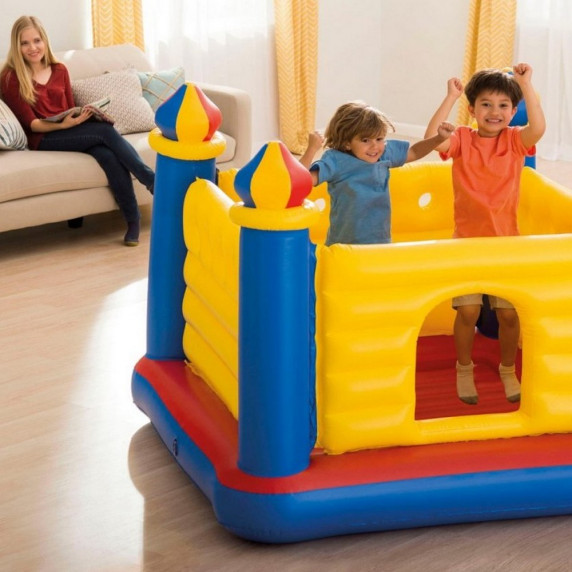 Nafukovací hrad ihrisko Jump-O-Lene 174 x 174 x 112 cm Intex 