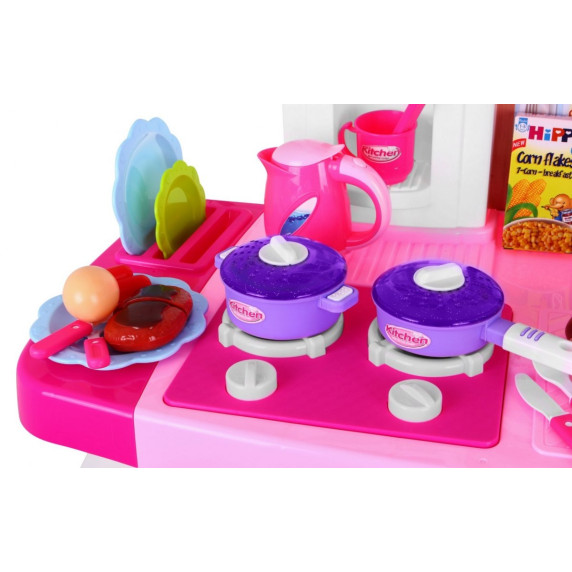 Játékkonyha kiegészítőkkel Inlea4Fun DELICOUS DRESSING - rózsaszín
