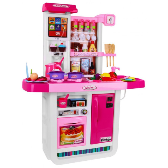 Játékkonyha kiegészítőkkel Inlea4Fun DELICOUS DRESSING - rózsaszín
