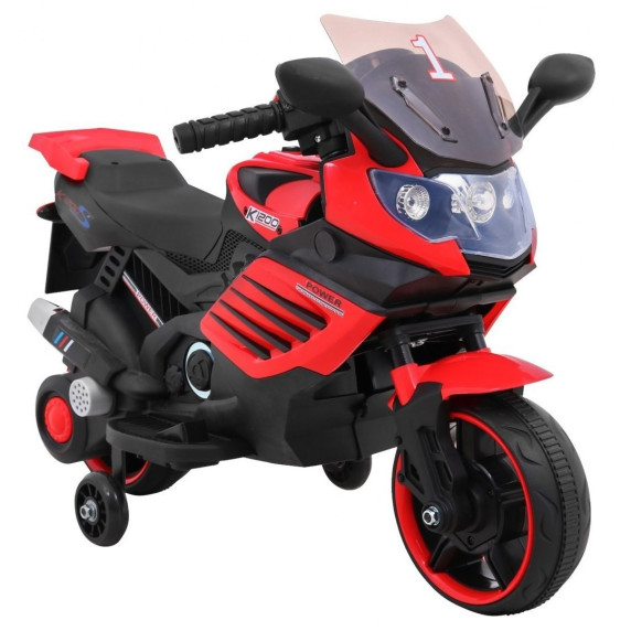 Elektrická motorka Superbike - červená