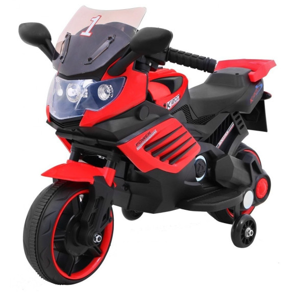 Elektrická motorka Superbike - červená