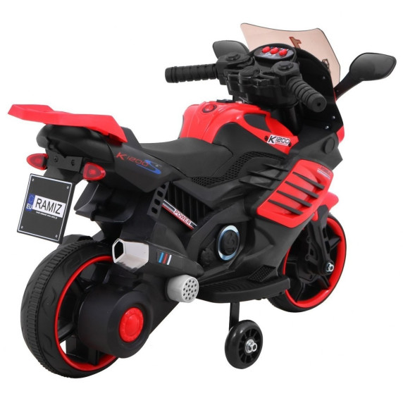 Elektrická motorka Superbike - červená