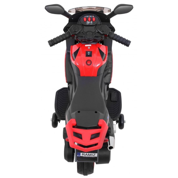 Elektrická motorka Superbike - červená