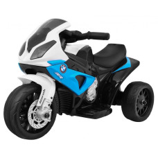 BMW S1000 RR mini detská elektrická trojkolka -modrá - 