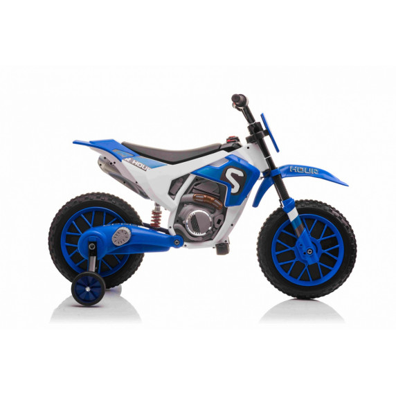 Elektrická motorka Inlea4Fun Cross Super Speed - modrá