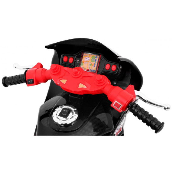 Motocicletă electrică cu 3 roți - negru - RR1000