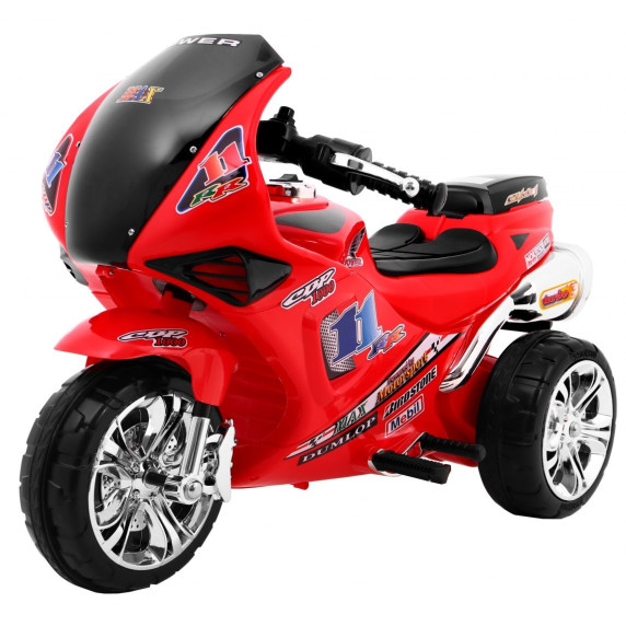 Motocicletă electrică cu 3 roți - roșu - RR1000
