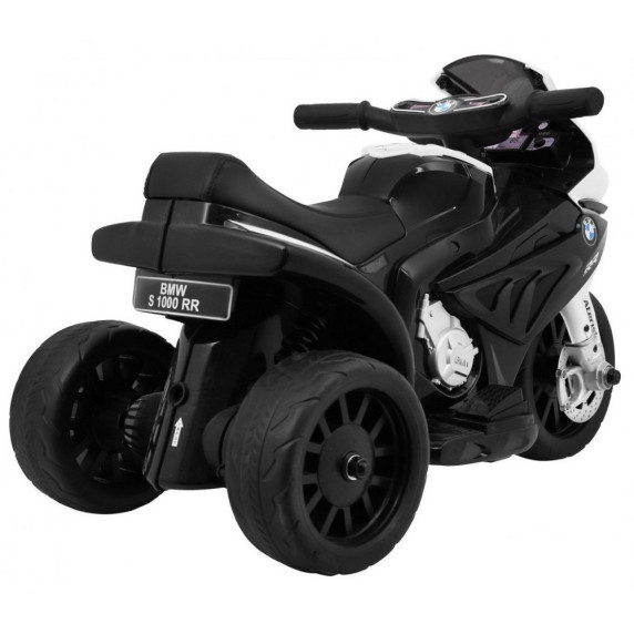 Tricicletă electrică BMW S1000 RR Mini - alb/negru
