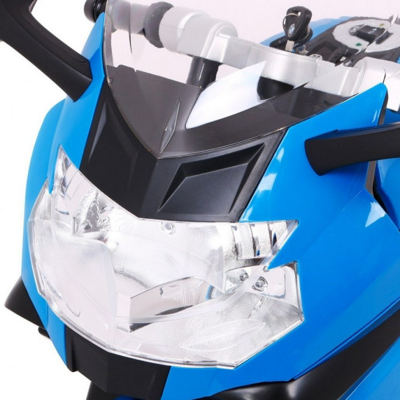 Motocicletă electrică - Inlea4Fun BMW K1300S - albastru