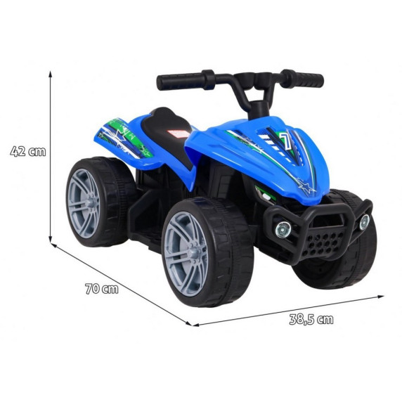 Elektromos négykerekű Inlea4Fun QUAD Little Monster - kék