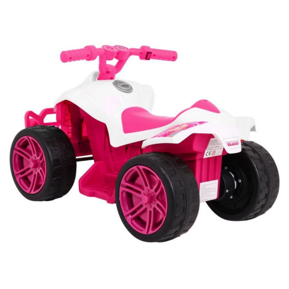 ATV electric pentru copii - Inlea4Fun QUAD Little Monster - roz