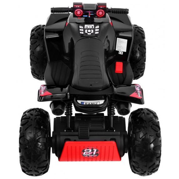 Elektromos négykerekű Inlea4Fun QUAD SPORT RUN - Fekete