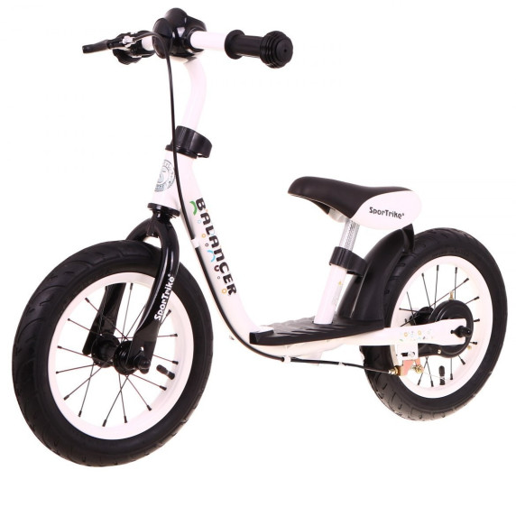 Bicicletă fără pedale - Inlea4Fun Balancer 12" - alb