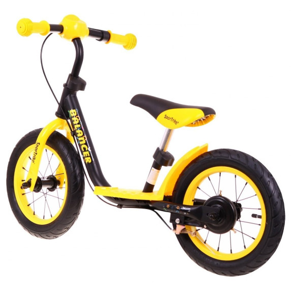 Cykloodrážadlo Inlea4Fun BALANCER 12" - žlté