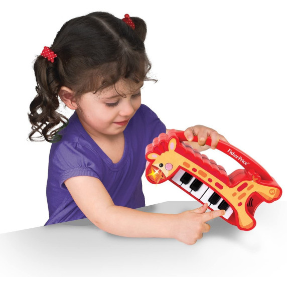 Môj prvý syntetizátor žirafa FISHER PRICE
