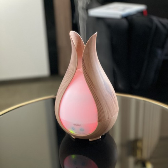 Aromaterápiás diffúzor, párásító LED világítással 200 ml RUHHY 24610