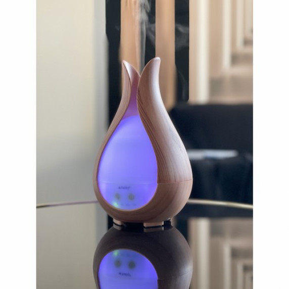 Aromaterápiás diffúzor, párásító LED világítással 200 ml RUHHY 24610
