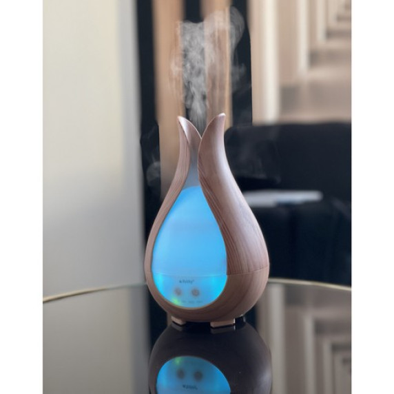 Aromaterápiás diffúzor, párásító LED világítással 200 ml RUHHY 24610