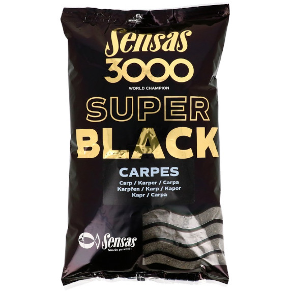 Takarmánykeverék 3000 Super Black Gardons 1 kg Sensas 11562