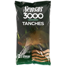 Amestec hrană pentru pești - 3000 Tanches - 1 kg - Sensas 00781 - 