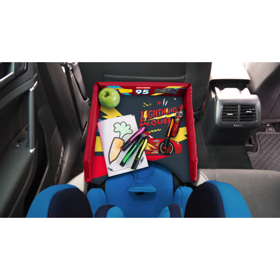 Tavă de joacă pentru copii pentru scaun auto - Cars