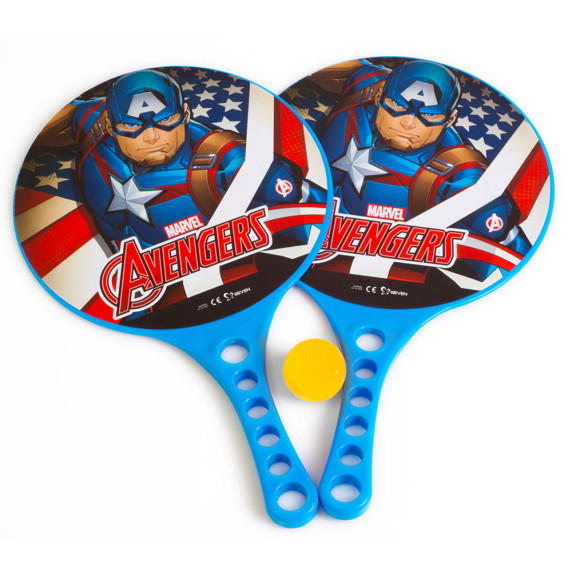Plážové rakety s loptičkou Marvel Captain America